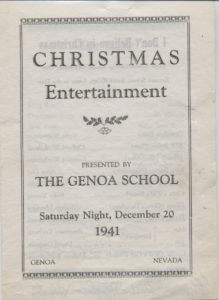 1941-Genoa-School-Program