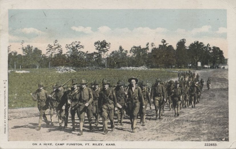 November 8, 1918-William Frevert serving in France writing home acknowledging the death of his brother, Clarence